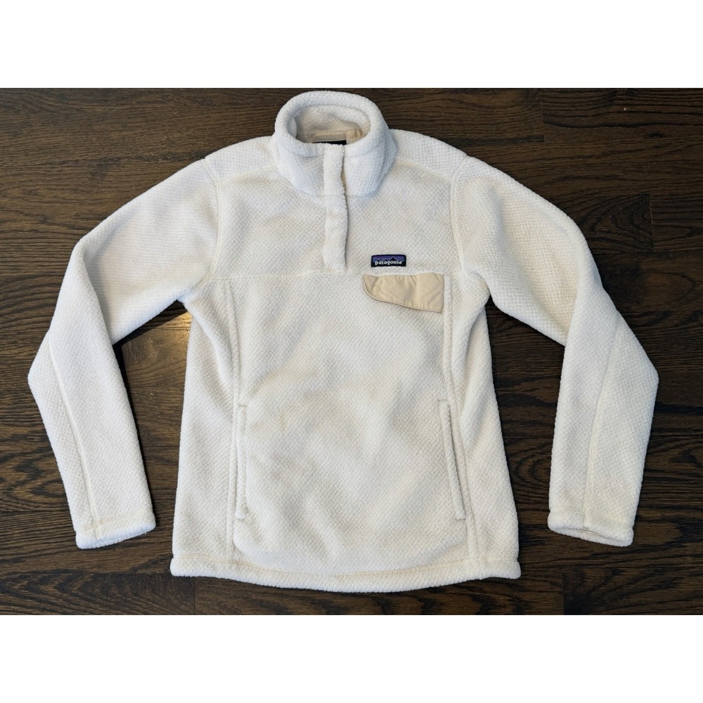 Patagonia Re-Tool Snap-T Womens Small Fall  1/4 Snap Pullover Fleece Polartec
